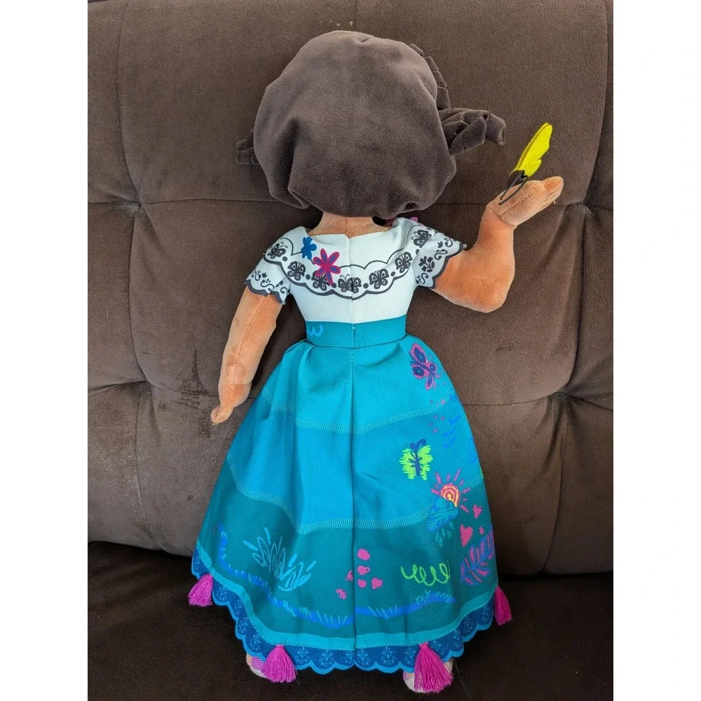 Disney Encanto Mirabel Madrigal Plush Doll Yellow Butterfly Teal‎ Skirt 958544
